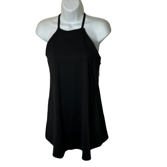 Madewell $88 Flex 2.0 Fitness Dress Black Size L NK207 - Picture 4 of 8